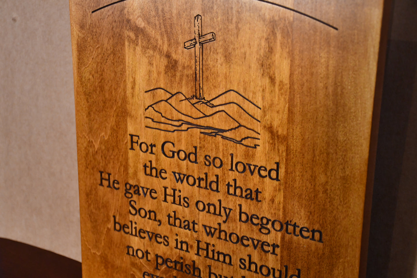 John 3:16 For God So Loved The World that He Gave His Only Son