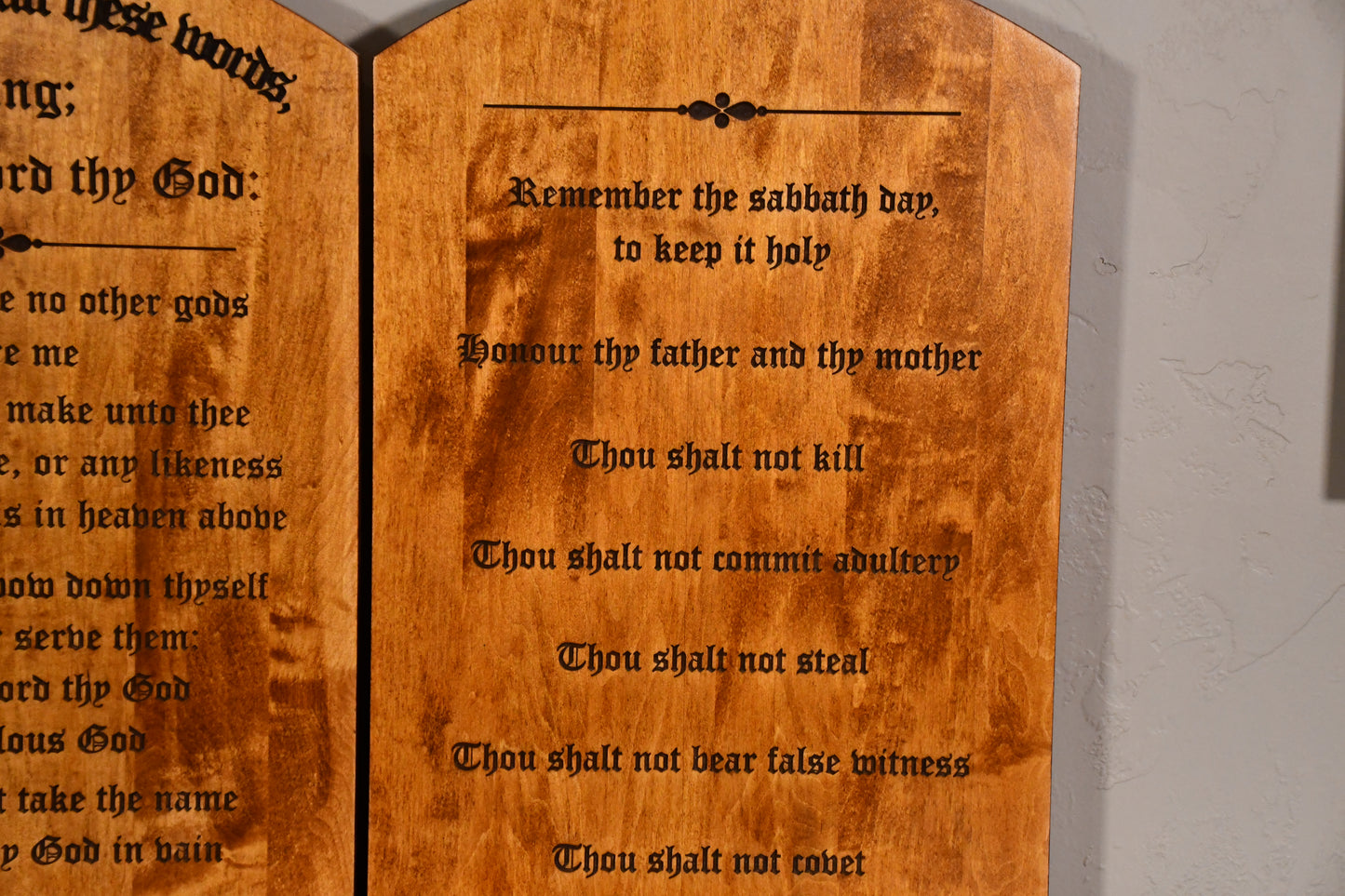 10 Commandments Tablets