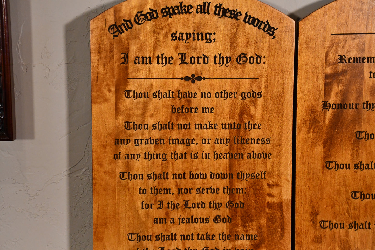 10 Commandments Tablets